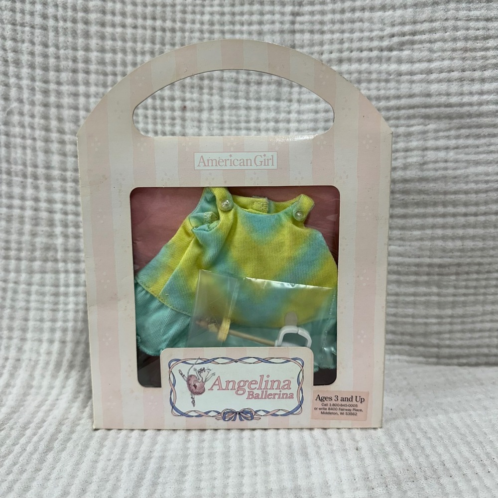 American Girl Doll Angelina Ballerina Gymnastics Outfit New Sealed